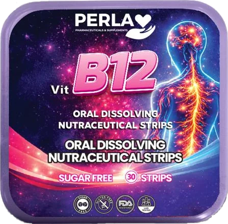 Perla Vitamin B12 Oral Strips
